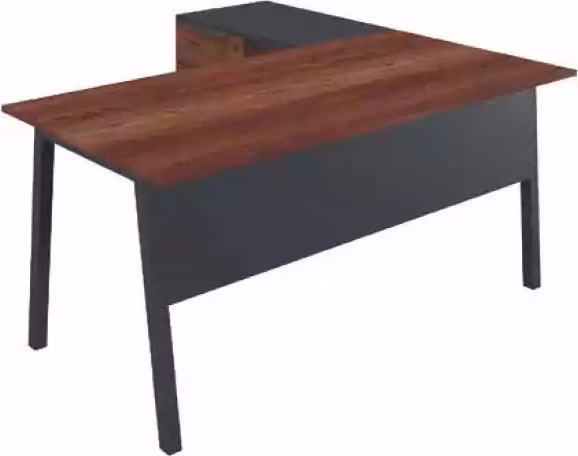 Eckschreibtisch Chef Exclusive Büro Einrichtung Tisch Kanzlei Praxis Möbel