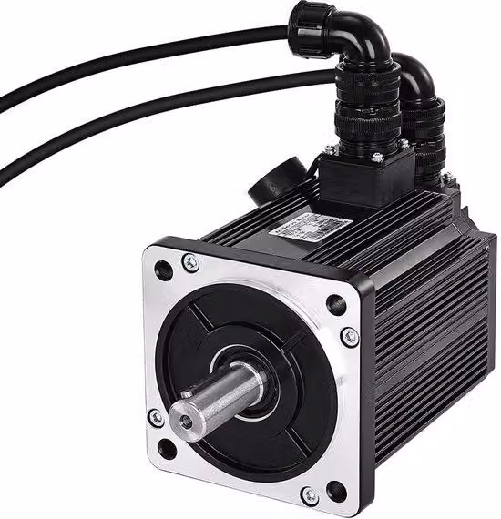 Motore servo industriale - 3,8 kW - 220V - 2500 giri/min - Grado di protezione IP65 (resistente alla polvere e all'acqua) - Senza freno