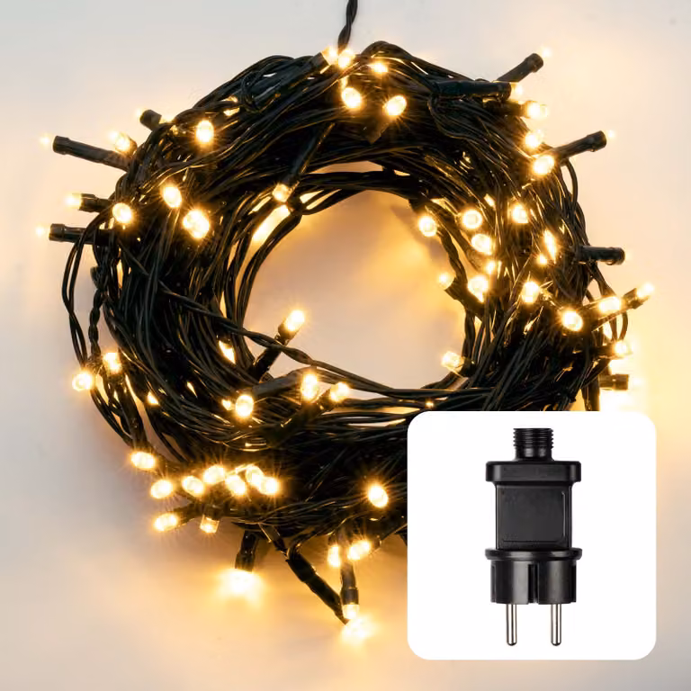 Hellum luci fiabesche LED mini da esterno chiaro 120pcs; 561234