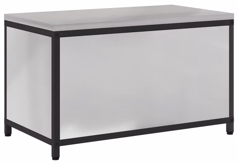 Stoccaggio in cucina HATTEM Argento 90 x 50 x 53 cm Acciaio