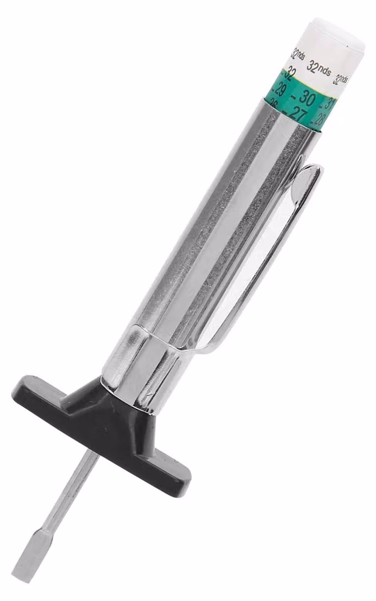 Misuratore di profondità per fascette, per misurazioni precise, da 0 a 25 mm, universale