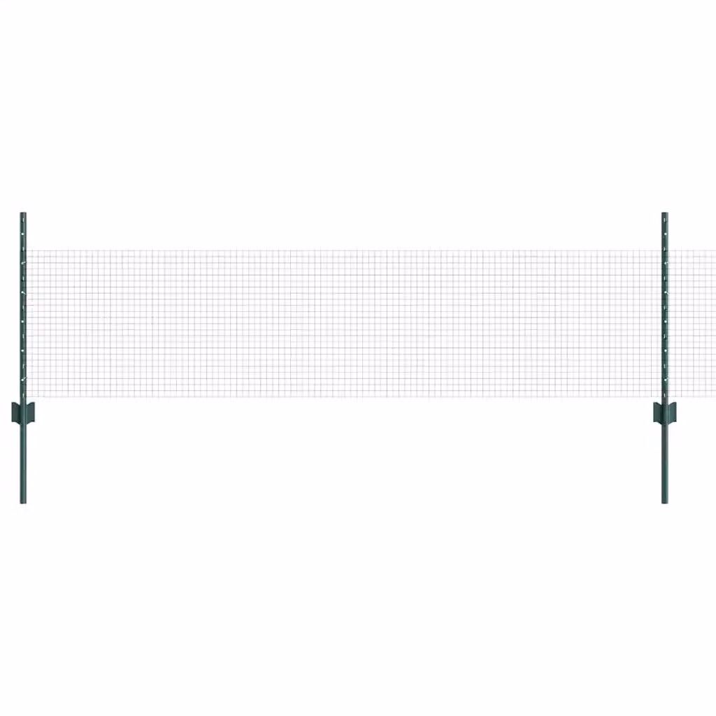 Recinzione in rete saldata con pali vidaxl verde rivestita in pvc per installazione interrata L: 50 cm, H: 50 cm – 2