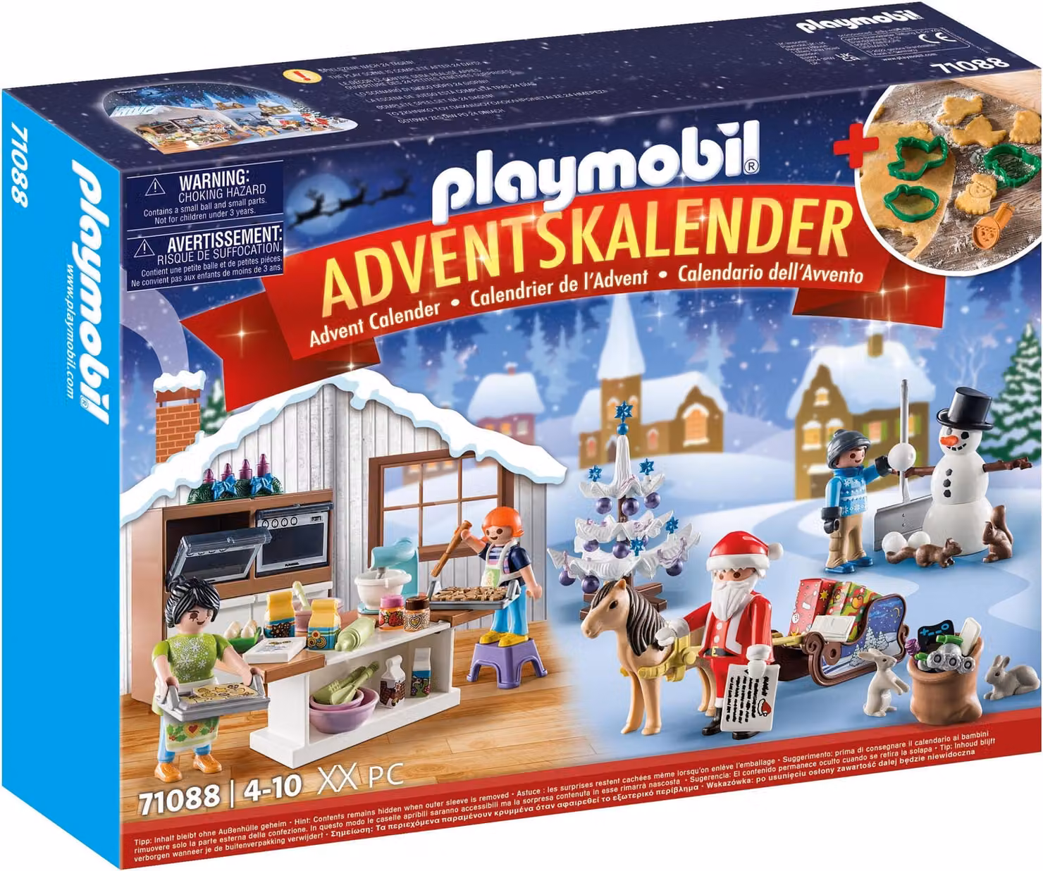 PLAYMOBIL Natale 71088 Calendario dell'Avvento di Natale