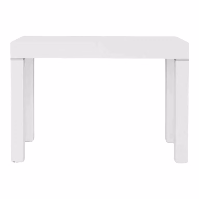 Consolle moderna in legno bianco frassino Mobili 2G L/P/H: 110 x 50 x 75 cm