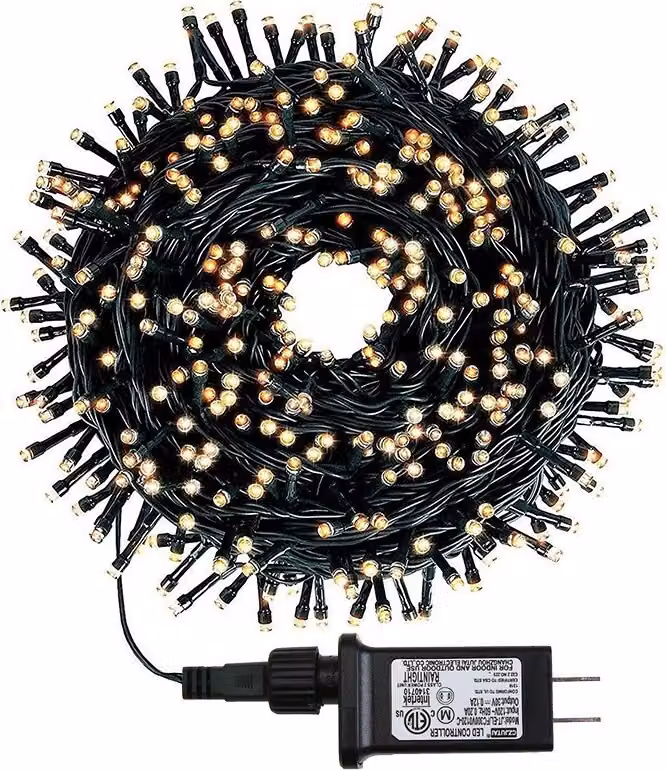Luci per albero di Natale Indoor 100 LED 10M BIANCO FRESCO DECORATIVO