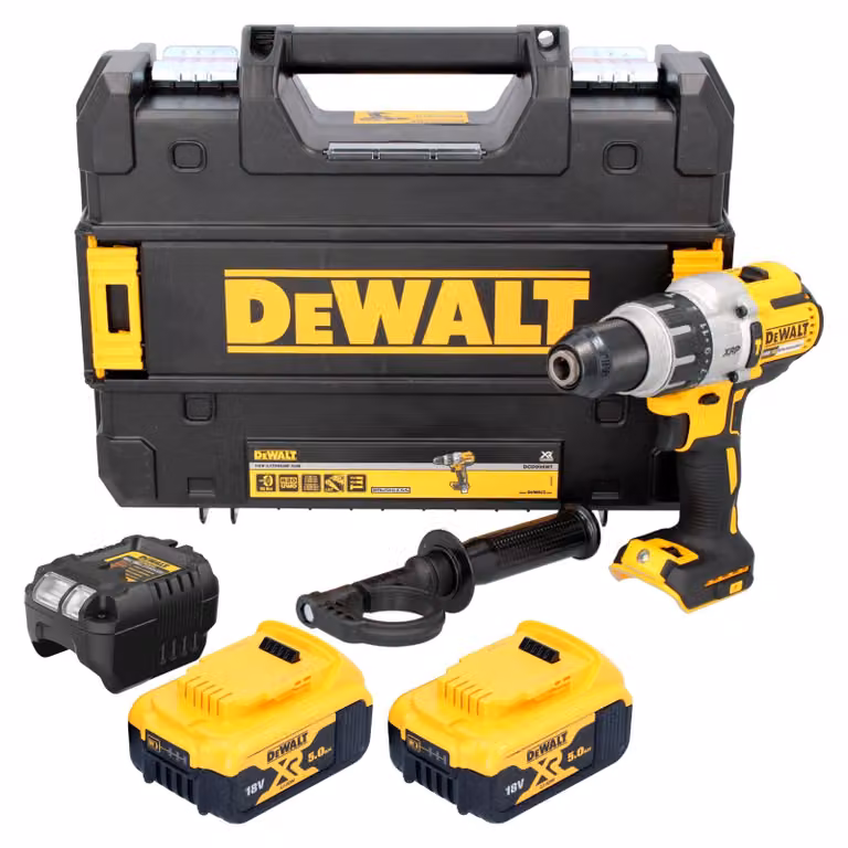DeWalt DCD 996 18 V Trapano avvitatore a percussione a batteria in valigetta TSTAK + 1x Batteria 2,0 Ah + Caricatore