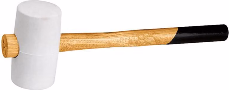 Mazzuolo in gomma misura 4A 90mm bianco FORTIS