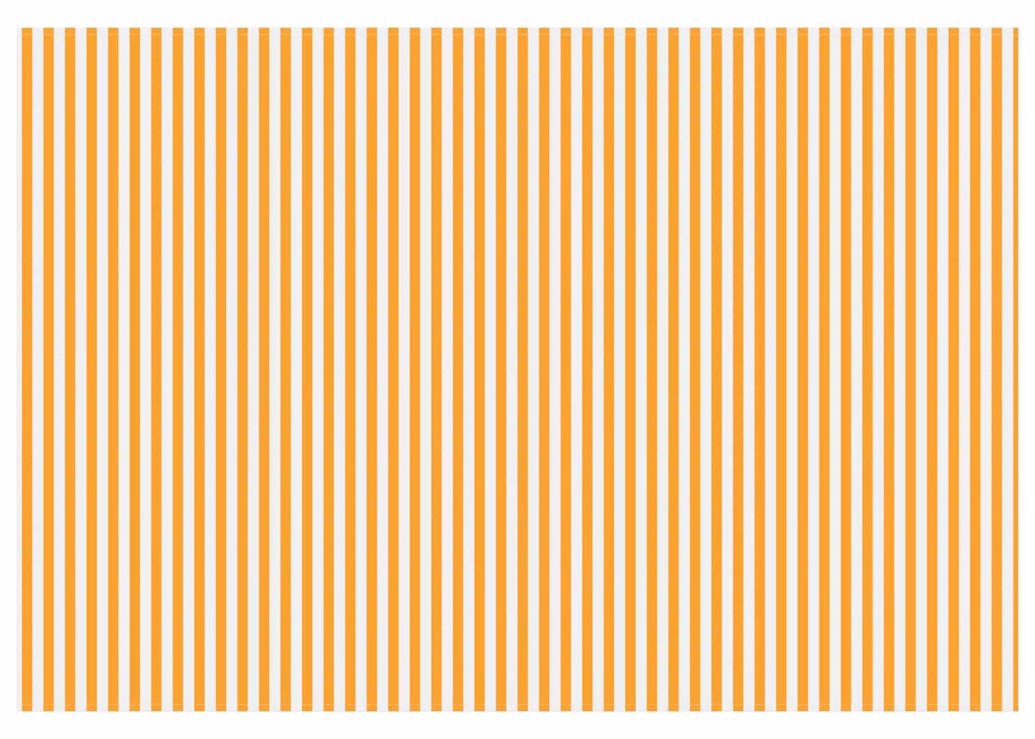 Maison Exclusive - Tessuto di ricambio per tende da sole, giallo e bianco, 400 x 300 cm, in poliestere