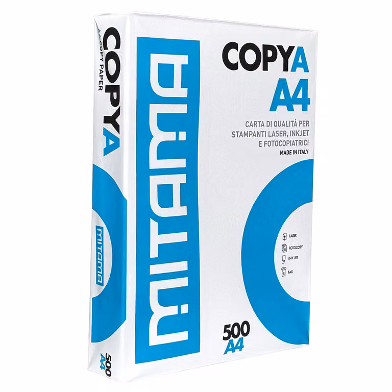 Risma di carta Mitama A4 CopyA bianca, 500 fogli da 75 g/m2