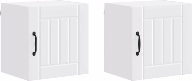 Armadietto a muro LUCCA 2 pcs Bianco 40 x 31 x 40 cm