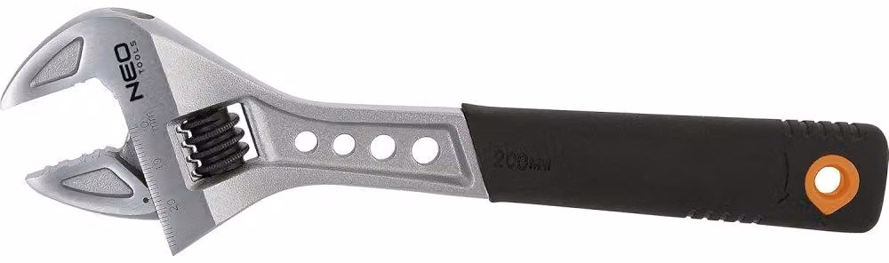 NEO TOOLS Chiave regolabile 200 mm, gamma 0-29 mm