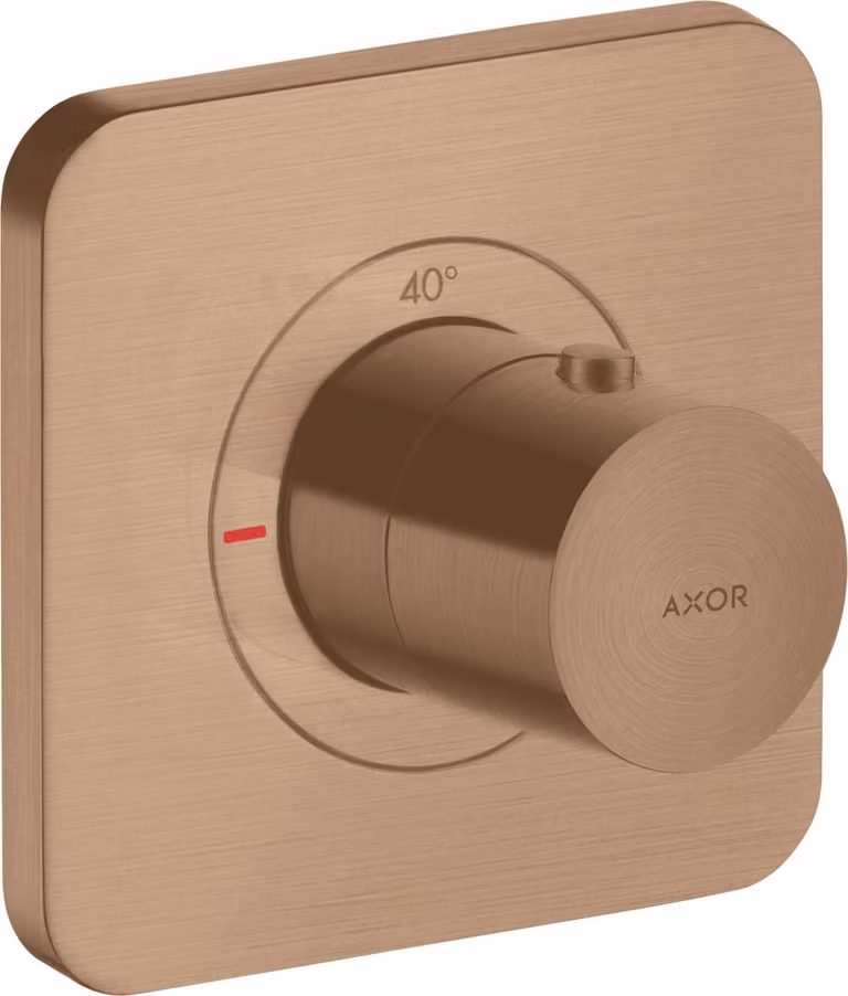 hansgrohe AXOR Citterio E Thermostat module encastré 12 x 12, 36702310, 36702310