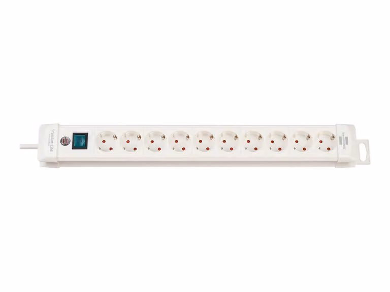 Brennenstuhl 1952200100 Steckdosenleiste Premium-Line Brennenstuhl 10fach 3m     wh