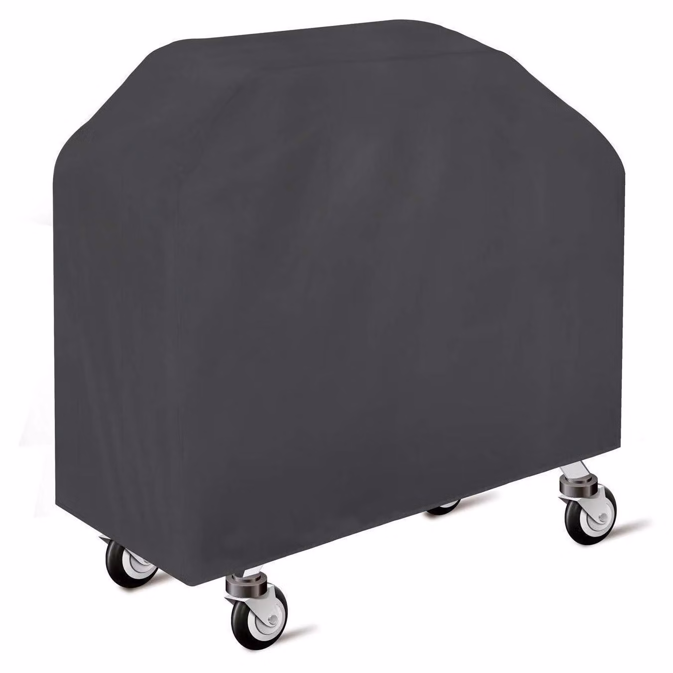 Copertura impermeabile per barbecue, realizzata in tessuto 210D, resistente all'acqua e ai raggi UV, dimensioni 100x60x150 cm, colore nero