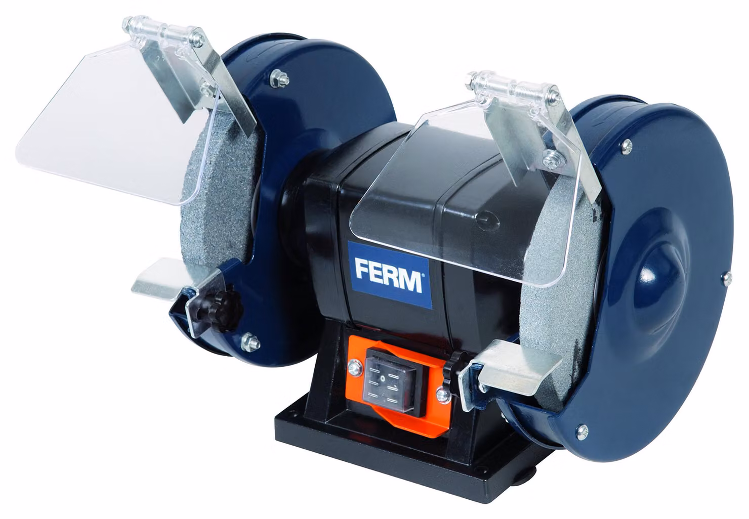 BGM1019, affilatrice per piani, 150W - 150mm - include mole abrasive P36 e P60, occhiali di sicurezza e schermo antiscintille