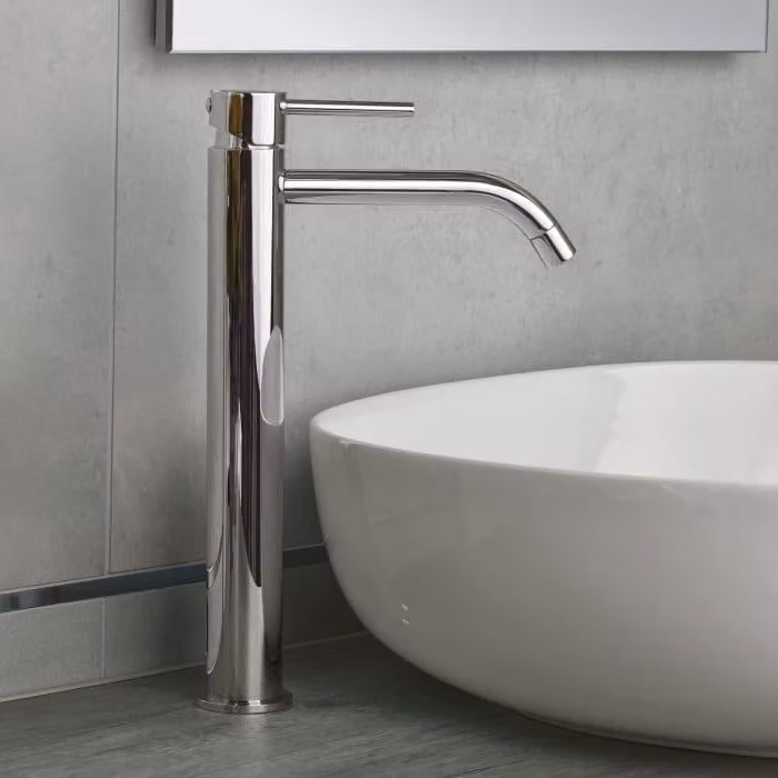 Kronenbach Lima 2.0: Miscelatore monocomando da incasso per lavabo, modello XXL, ideale per lavabi a bacino