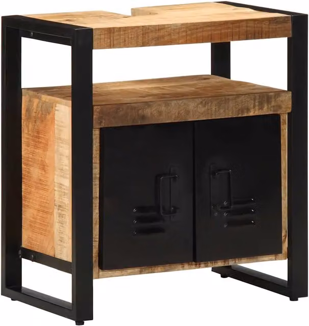 Mobile da Bagno Marrone 55 x 35 x 60 cm Legno di mango massello 4013605