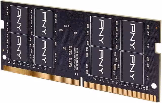 Memoria RAM PNY DDR4 16GB 3200 MHz SO-DIMM CL22 Nero