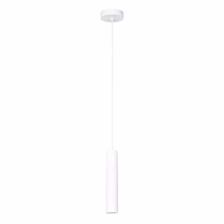 Lampada a sospensione LOPUS bianco sabbiato 1xGU10x10W in alluminio, dimensioni: 130x5,4x5,4 cm, IP20, Italux