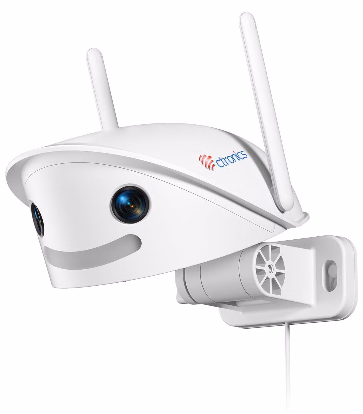 Telecamera di sicurezza Wi-Fi da esterno, 4 MP, con angolo di visione di 180°