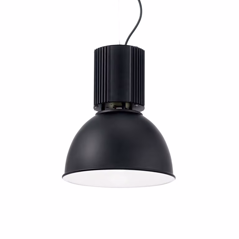 Appendino nero 1 lampadina