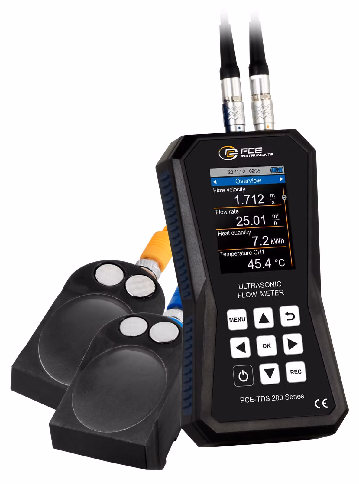 Misuratore di portata a ultrasuoni PCE Instruments modello PCE-TDS 200 L