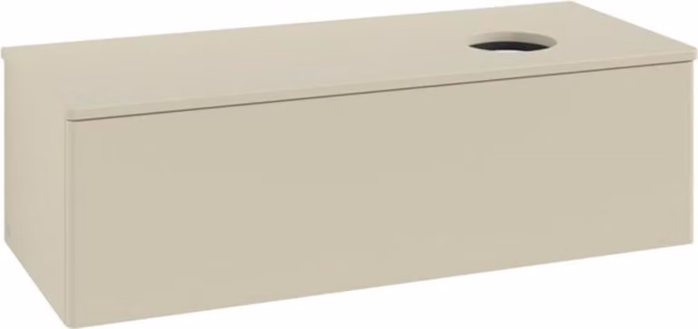 V&B Mobiletto senza struttura frontale, con illuminazione Antao 120x36x50cm, WBP colore Lac, si Gr m Lac