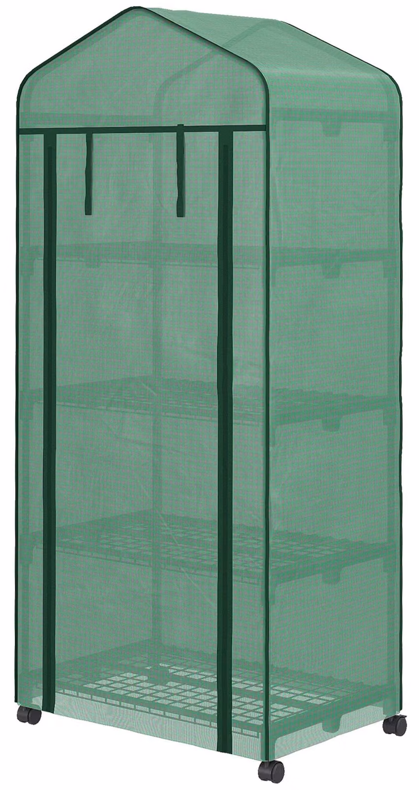 Mini serra - Serra per piante | Colore: Verde | Dimensioni: 50x69x165 cm
