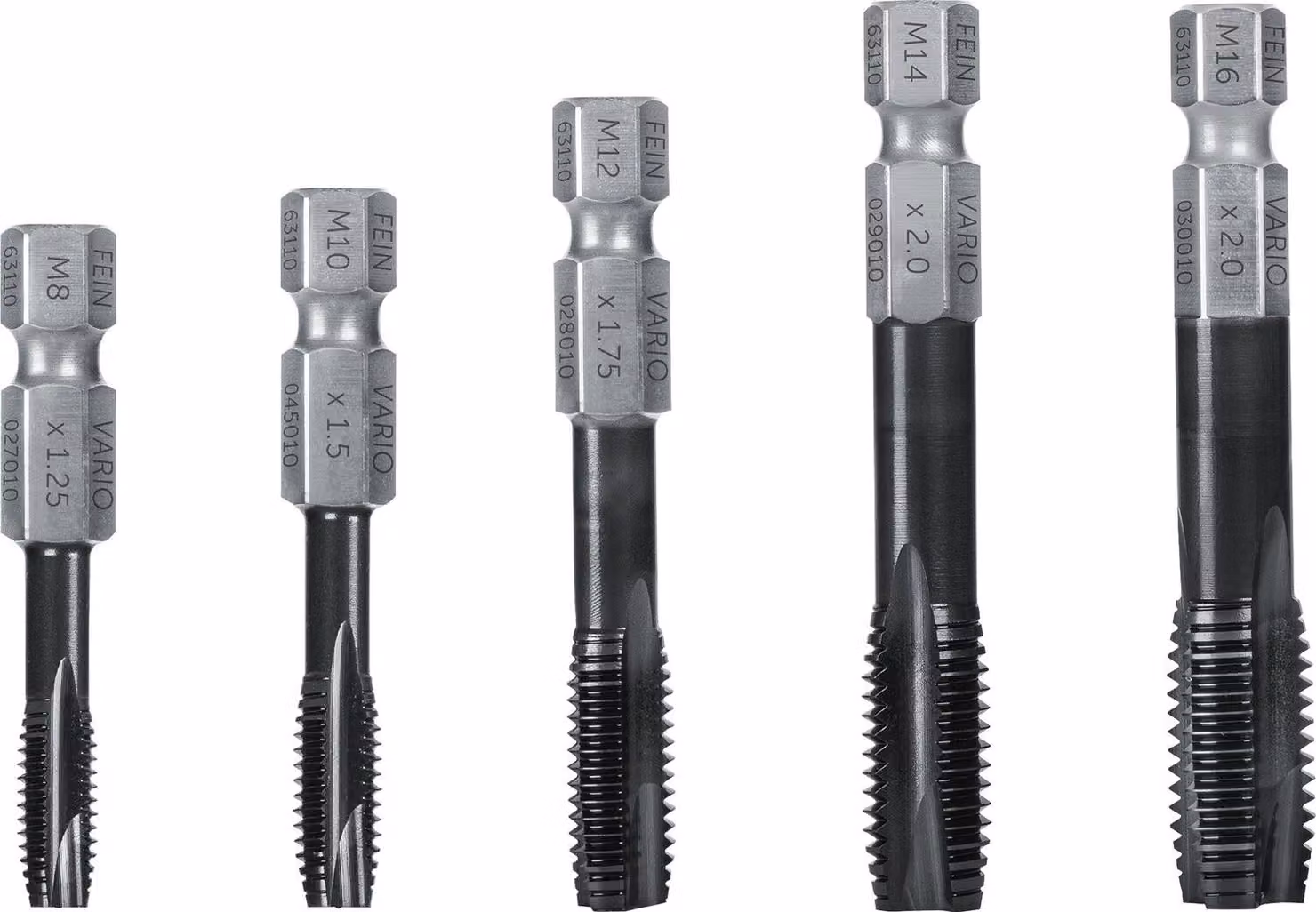 Set di maschi FEIN VARIO per fori passanti | 63110046010