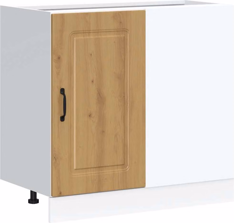 Base da Cucina Kalmar Rovere Artigianale in Legno Multistrato