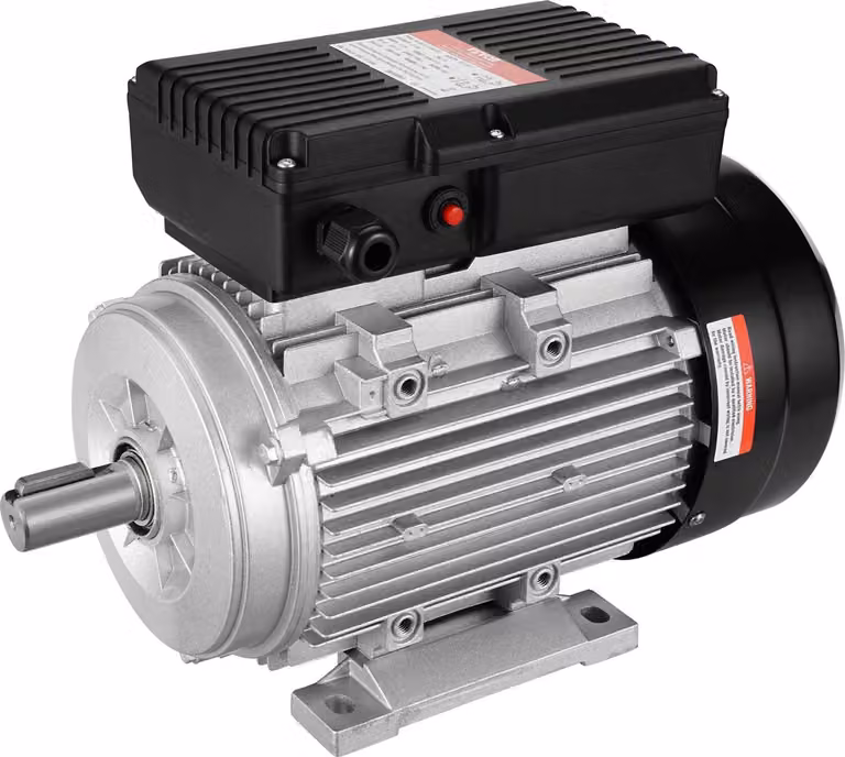 motore elettrico da 2,2 kW a 2800 giri/min AC 220-240V 13,8A monofase Albero scanalato da 24 mm