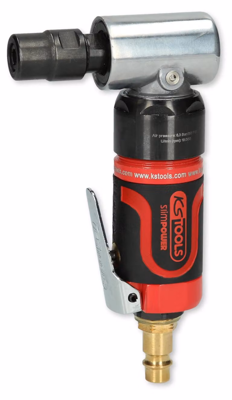 KS TOOLS SlimPOWER Mini smerigliatrice angolare pneumatica 19.000 giri/min - 515.5535
