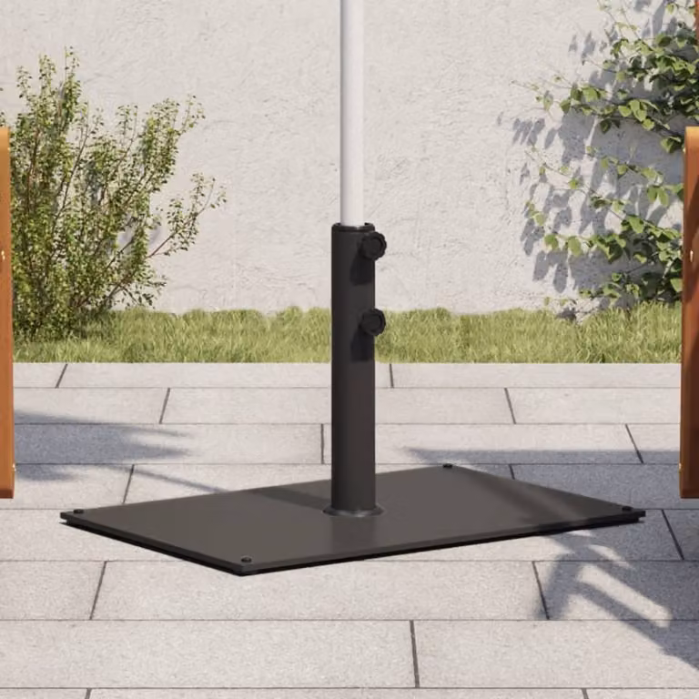 Maison Exclusive - Base per ombrellone Ø32/38/48 mm Palo 15 kg Rettangolare