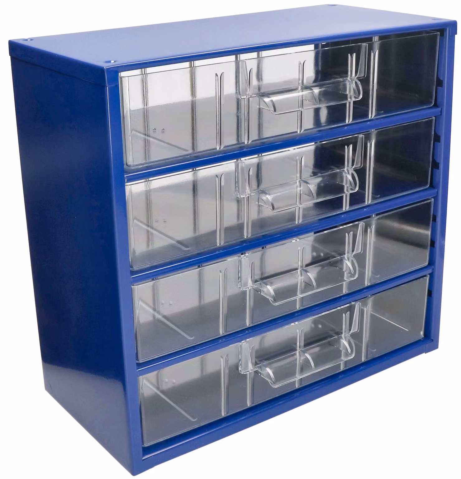 KOTARBAU® Cassetta per officina con cassetti 306x282x155 Cassetta di smistamento 4G Magazzino per minuteria in metallo