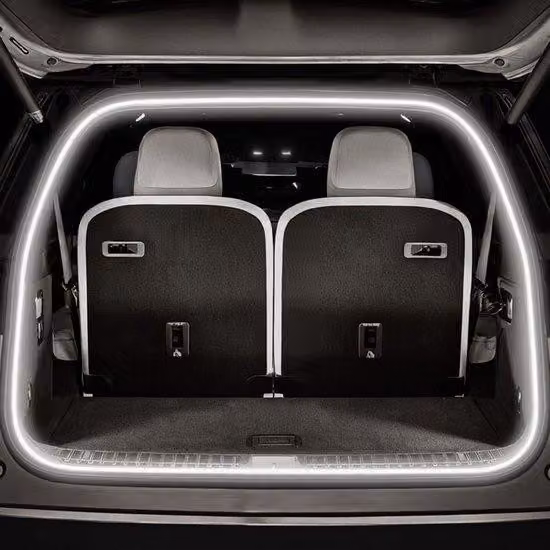 Strisce luminose a LED per l'illuminazione del bagagliaio e degli interni, in silicone resistente agli urti, flessibili, versatili, tagliabili, per autovetture, SUV e autocarri (bianco).