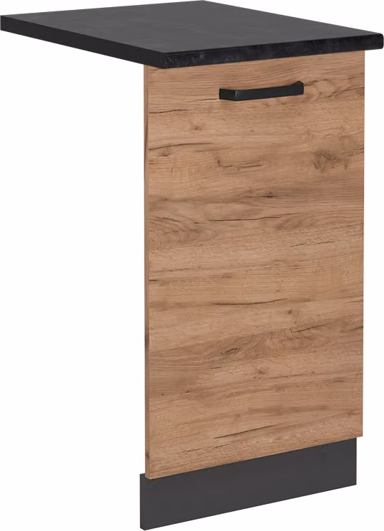 Pannello frontale Vicco R-Line Rovere dorato 45 cm , PL Antracite, Model 54913
