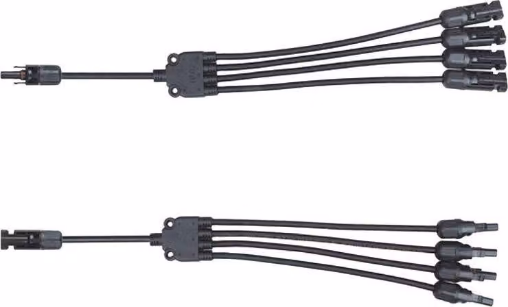 Sdoppiatore ORNO 4xMC4 TIPO Y per pannelli fotovoltaici