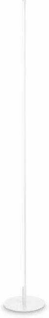 Lampada da terra Ideal-Lux Yoko Pt bianca in metallo con LED inclusa