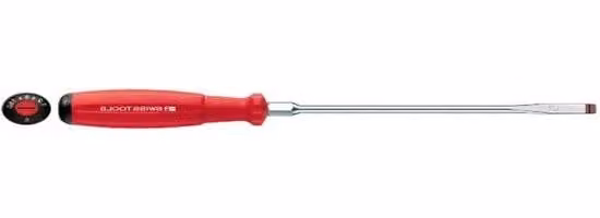 Cacciavite a taglio girevole professionale, acciaio di alta qualità, 7 mm, utensile manuale
