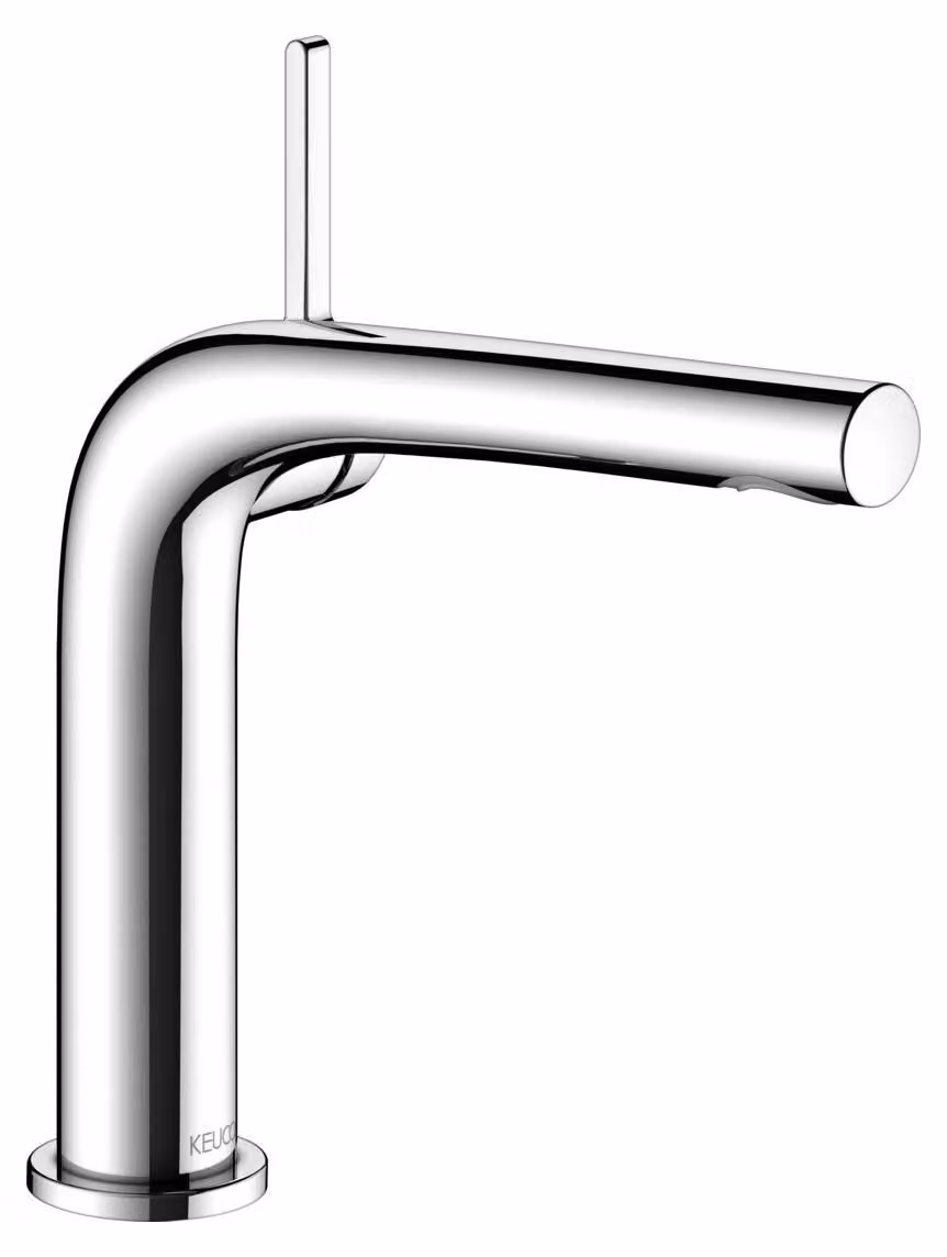 KEUCO EDITION 400 Mitigeur monocommandé pour lavabo 150, sans garniture de vidage, saillie 153mm, 51502010100, 51502010100