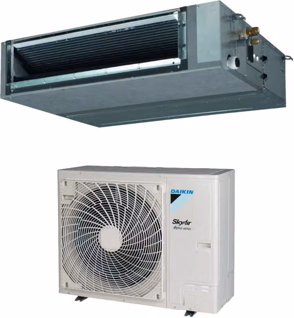 Climatizzatore Canalizzato Daikin Bluevolution FBA100A + RZAG100NV1 Monofase 36000 Btu Classe Energetica A++, Colore Bianco