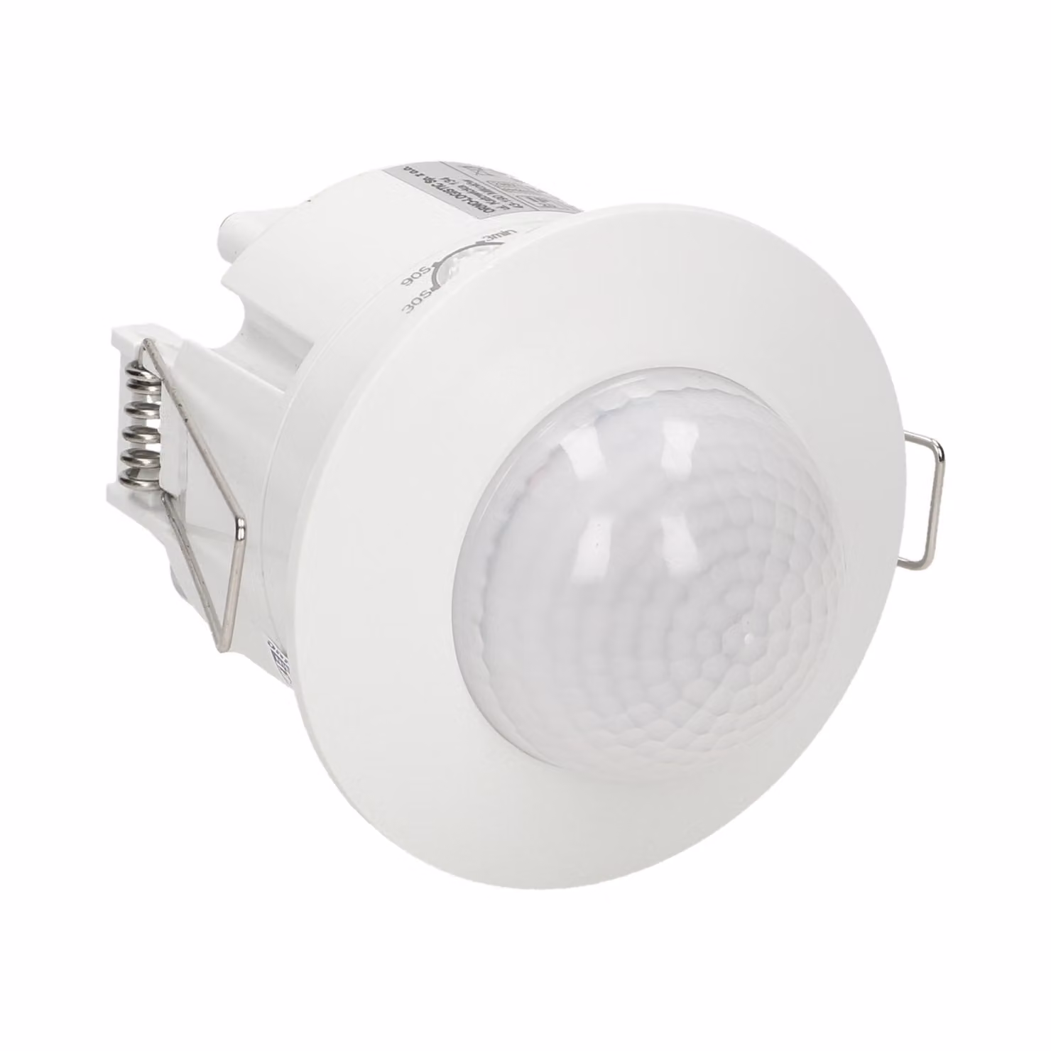 Rilevatore di movimento da incasso con 3 sensori a 360 gradi IP20 1200 W