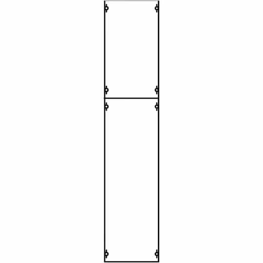 Striebel e John 1B4A Modulo di protezione contro il contatto accidentale 8RE / BH4, 1FB Modulo montato su profilo EDF 2CPX037661R9999