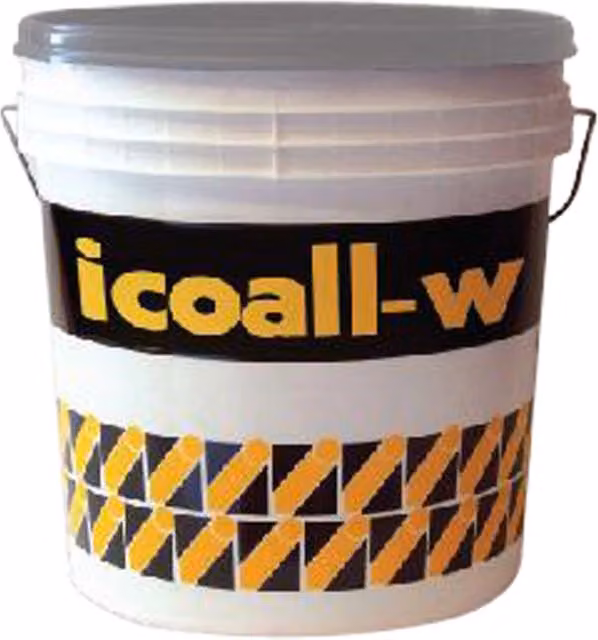 Vernice Alluminio Icobit Colore Argento Opaco a Base Acquosa 15 l