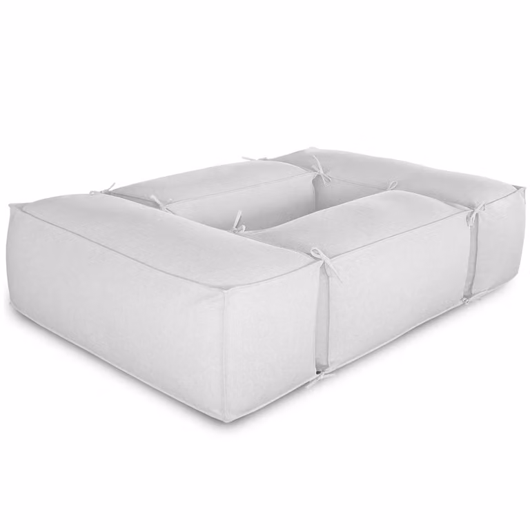 Salottino da esterno 2+2 moduli Grigio