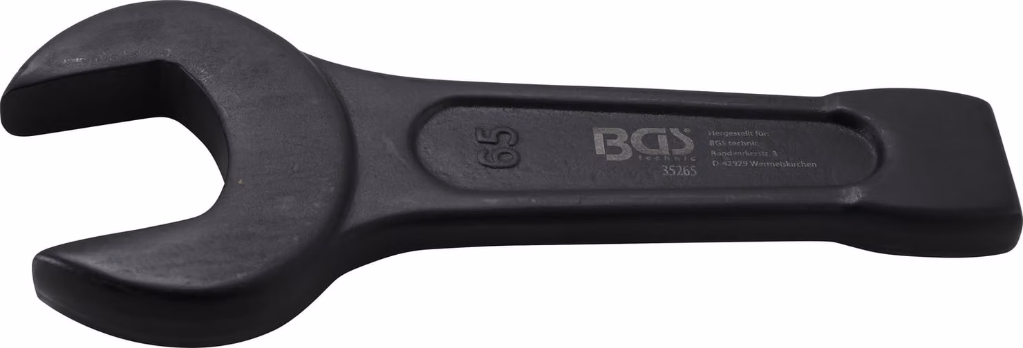 BGS 35265 | Chiave a forchetta a percussione | SW 65 mm