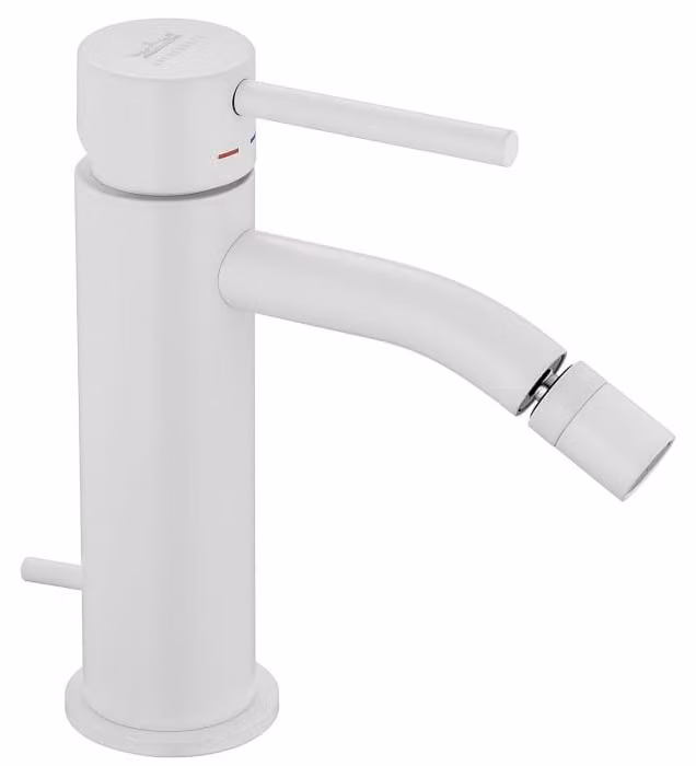 Kronenbach Lima 2.0, miscelatore monocomando bianco per bidet