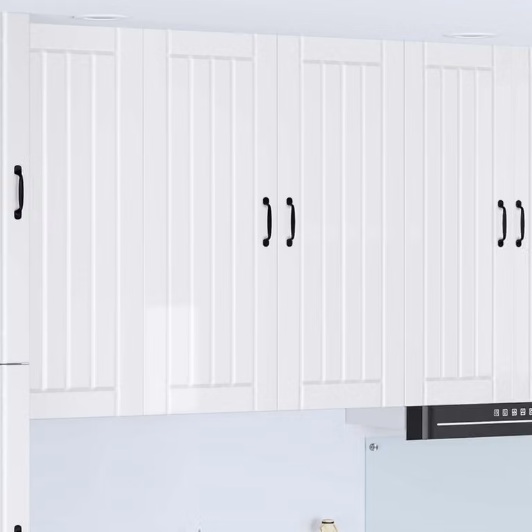 Armadietto a muro vidaXL LUCCA Bianco Lucido L: 80 cm, P: 31 cm, H: 100 cm
