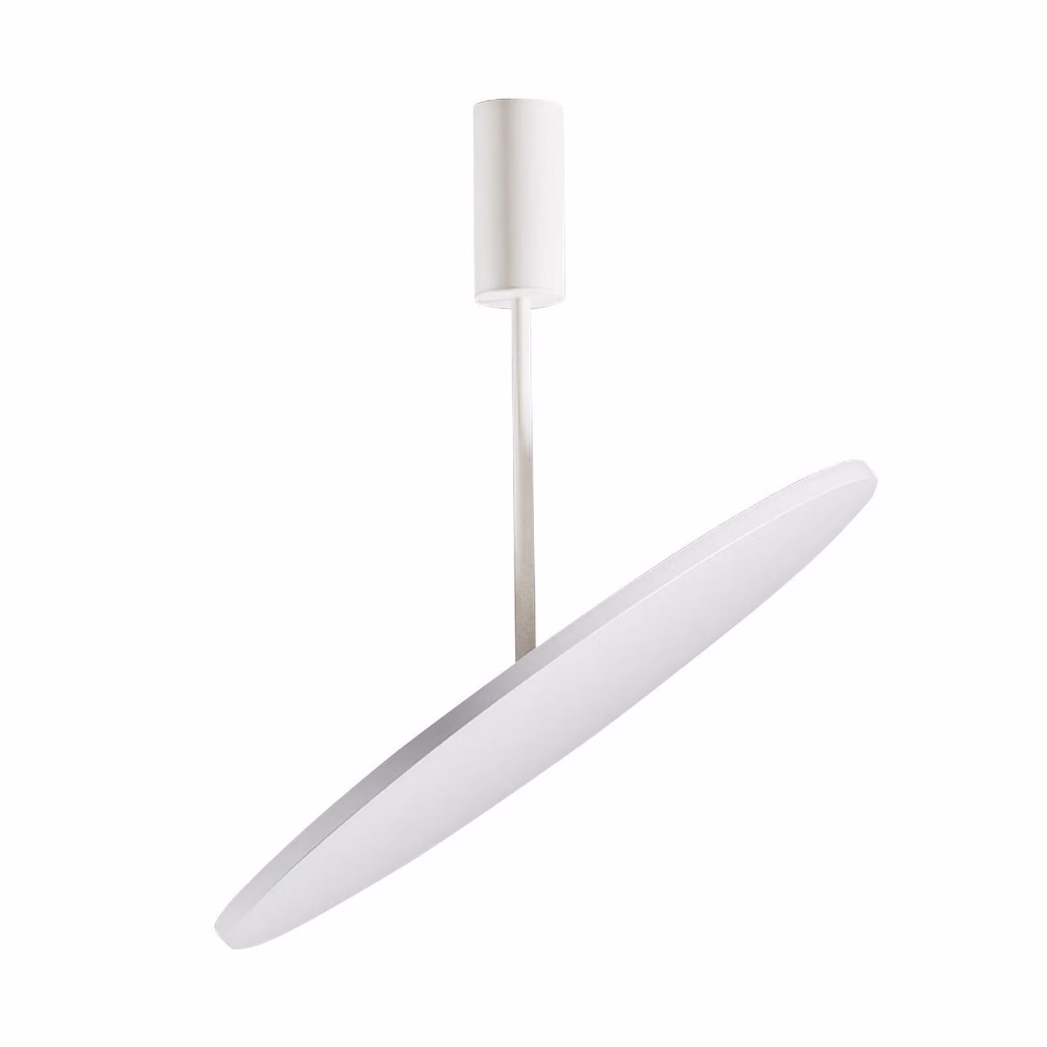 OLEV Plafoniera a LED Fluentis, Bianco / Opale, Soggiorno / Sala da pranzo, Alluminio, Design, Plafoniera LED