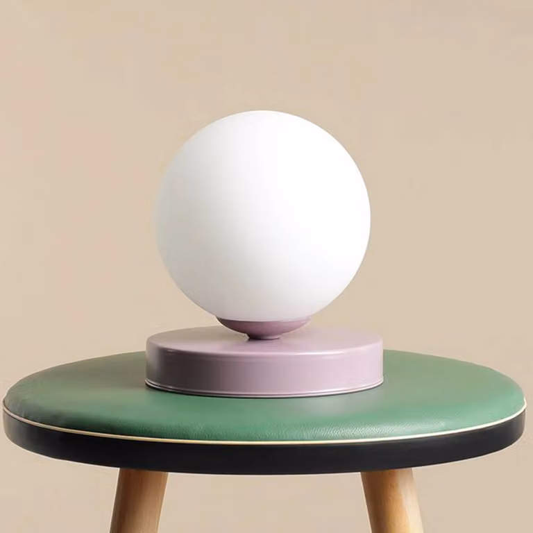Lampada da tavolo Joel ALDEX, Violetto / Fucsia / Rosa, Soggiorno / Sala da pranzo, Metallo, Lampada da tavolo
